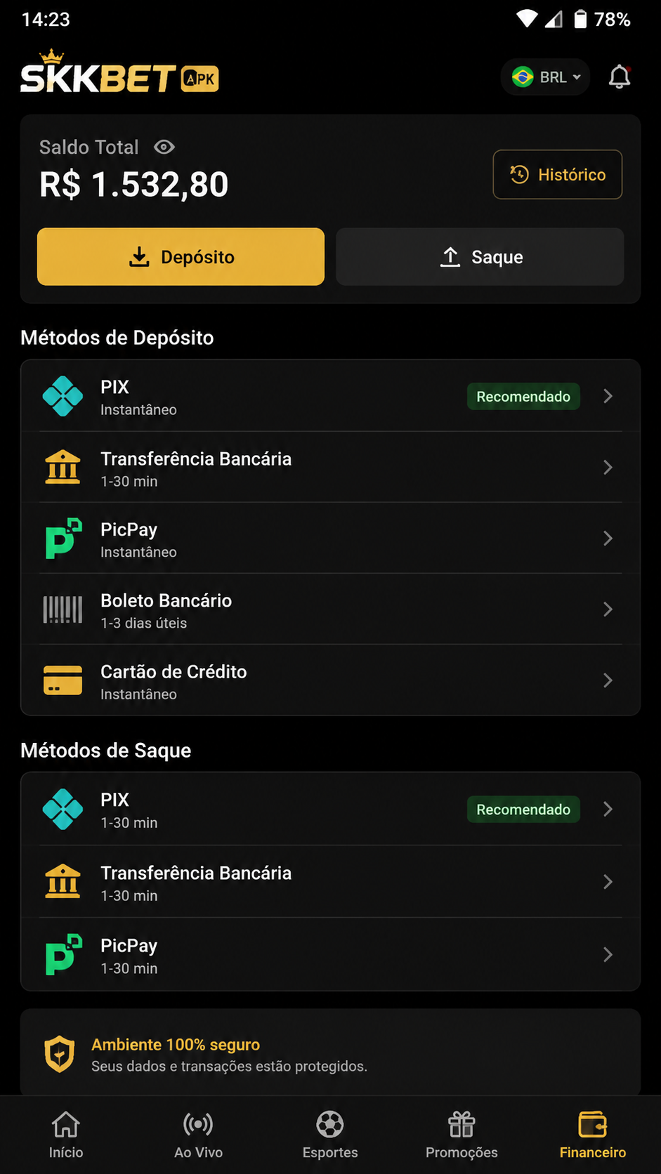 skkbet screenshot