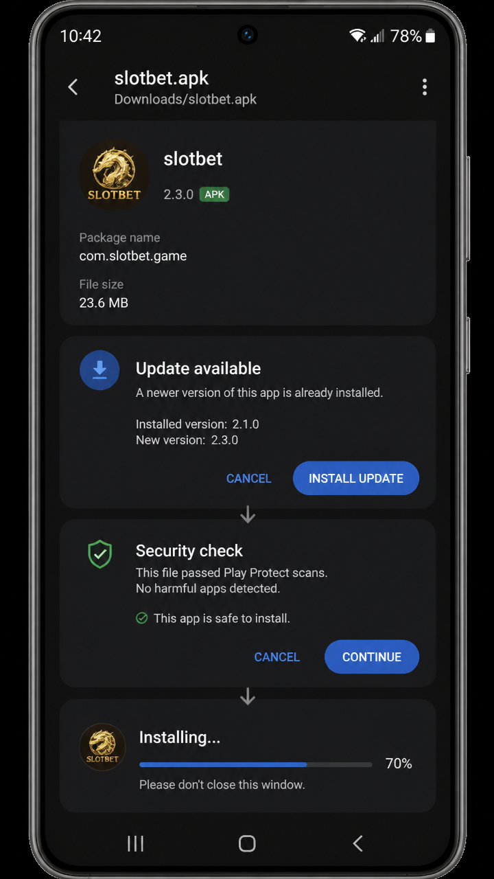 slotbet screenshot