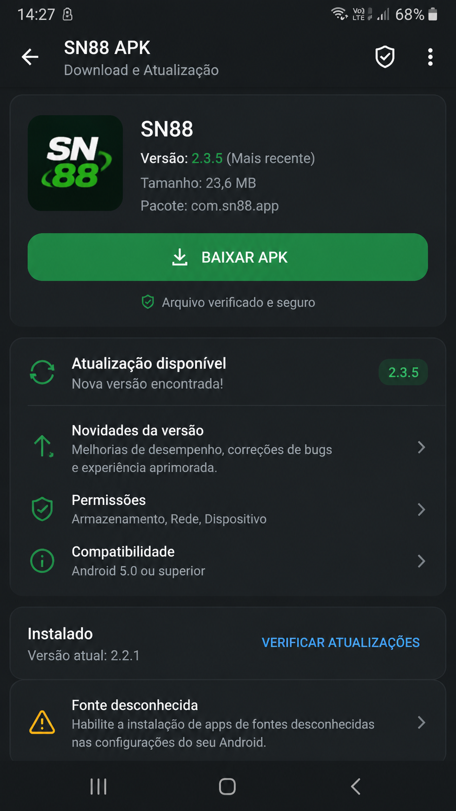 sn88 screenshot