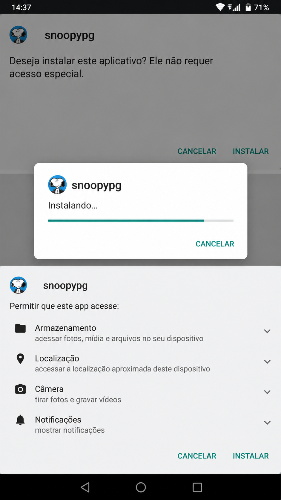 snoopypg screenshot