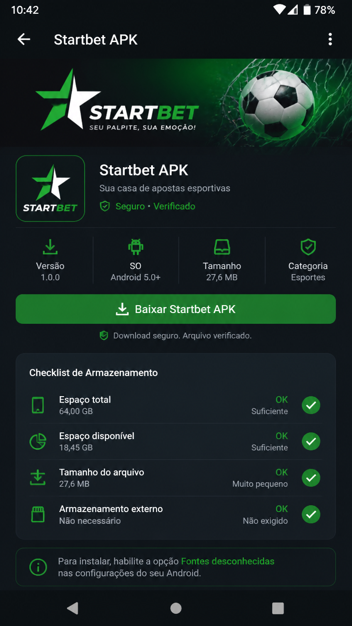 Startbet screenshot