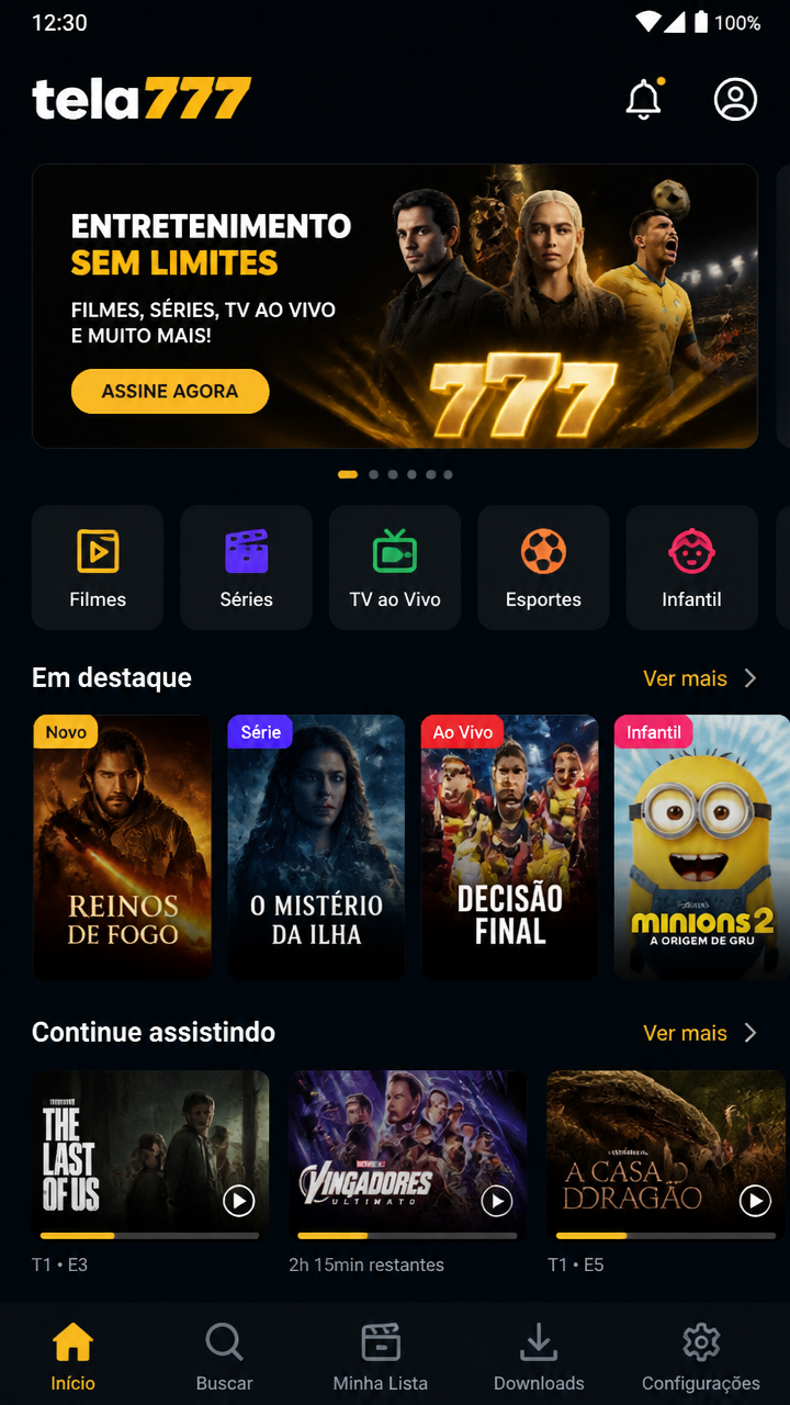 tela777 screenshot