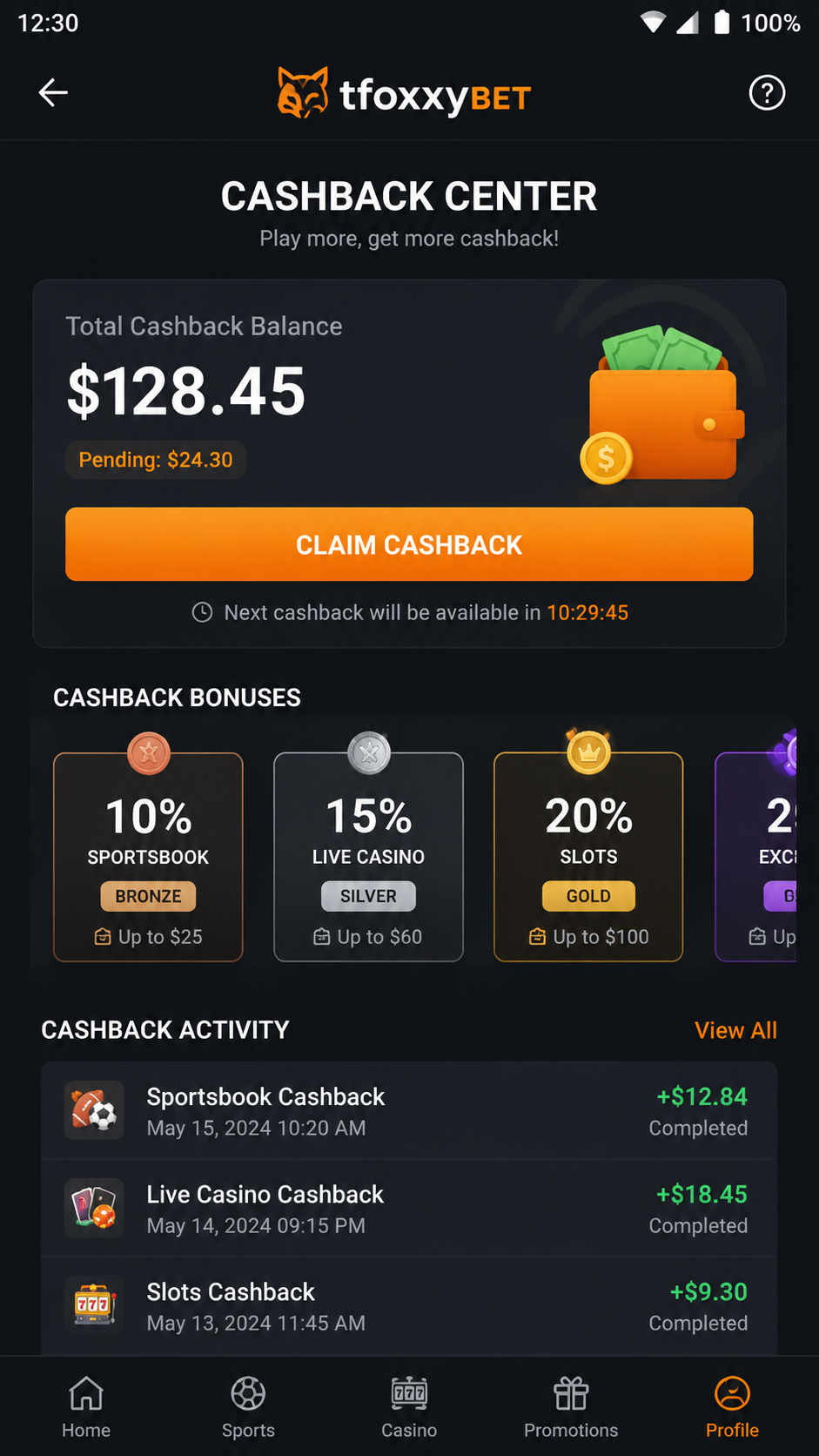 tfoxxybet screenshot