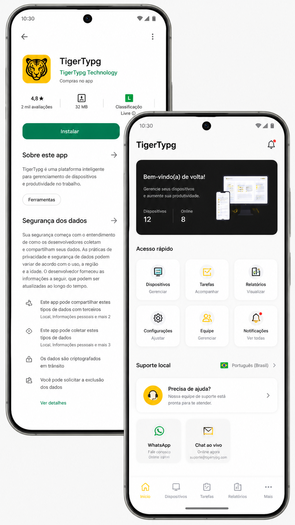 TigerTypg screenshot
