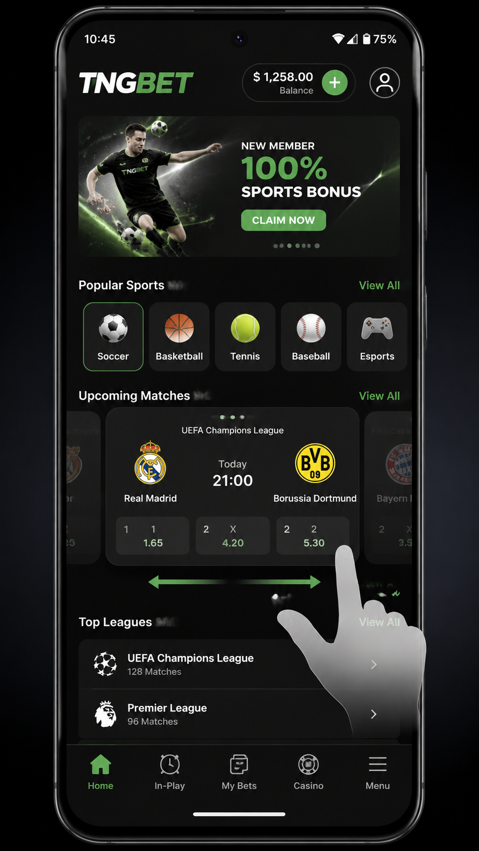 tngbet screenshot