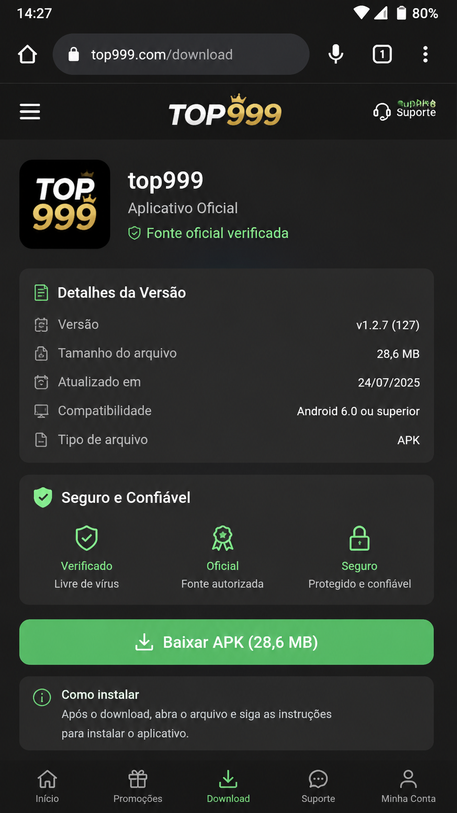 top999 screenshot