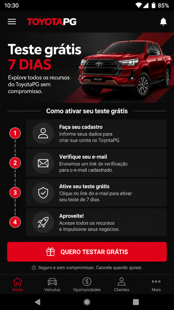 toyotapg screenshot