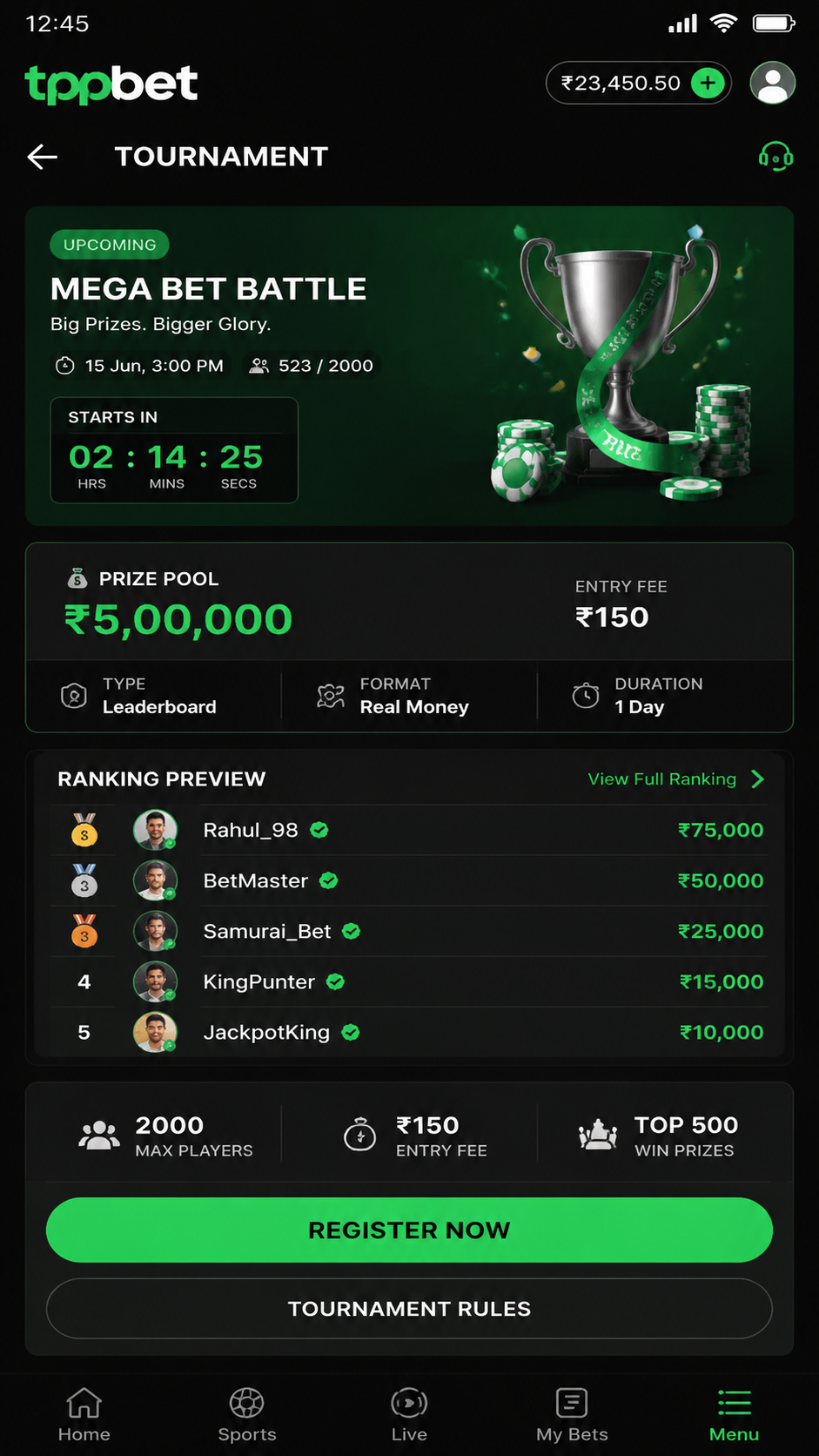 tppbet screenshot
