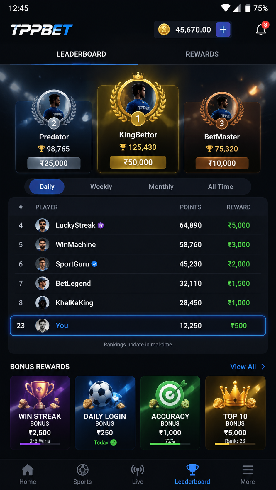 tppbet screenshot