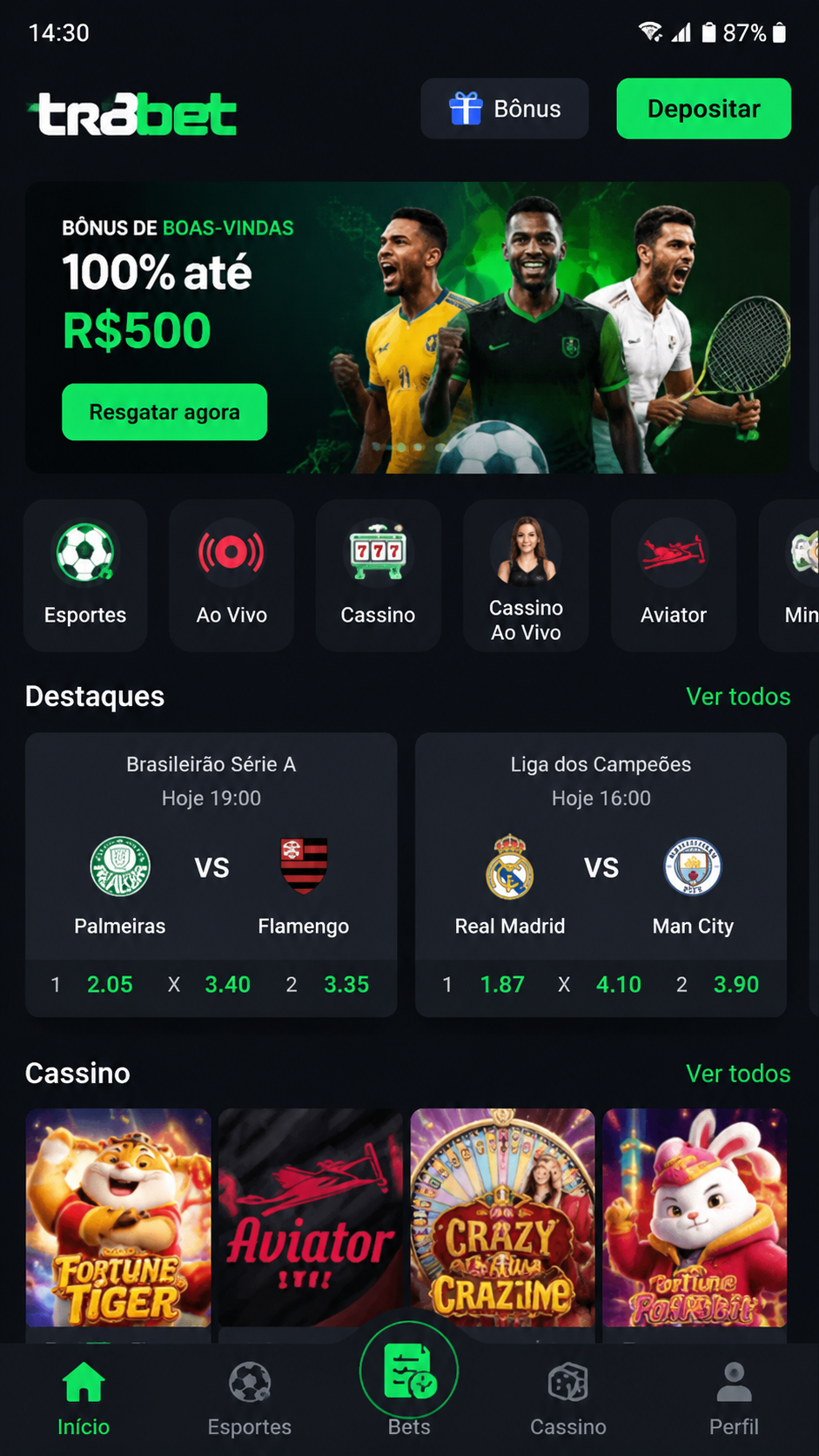 tr8bet screenshot
