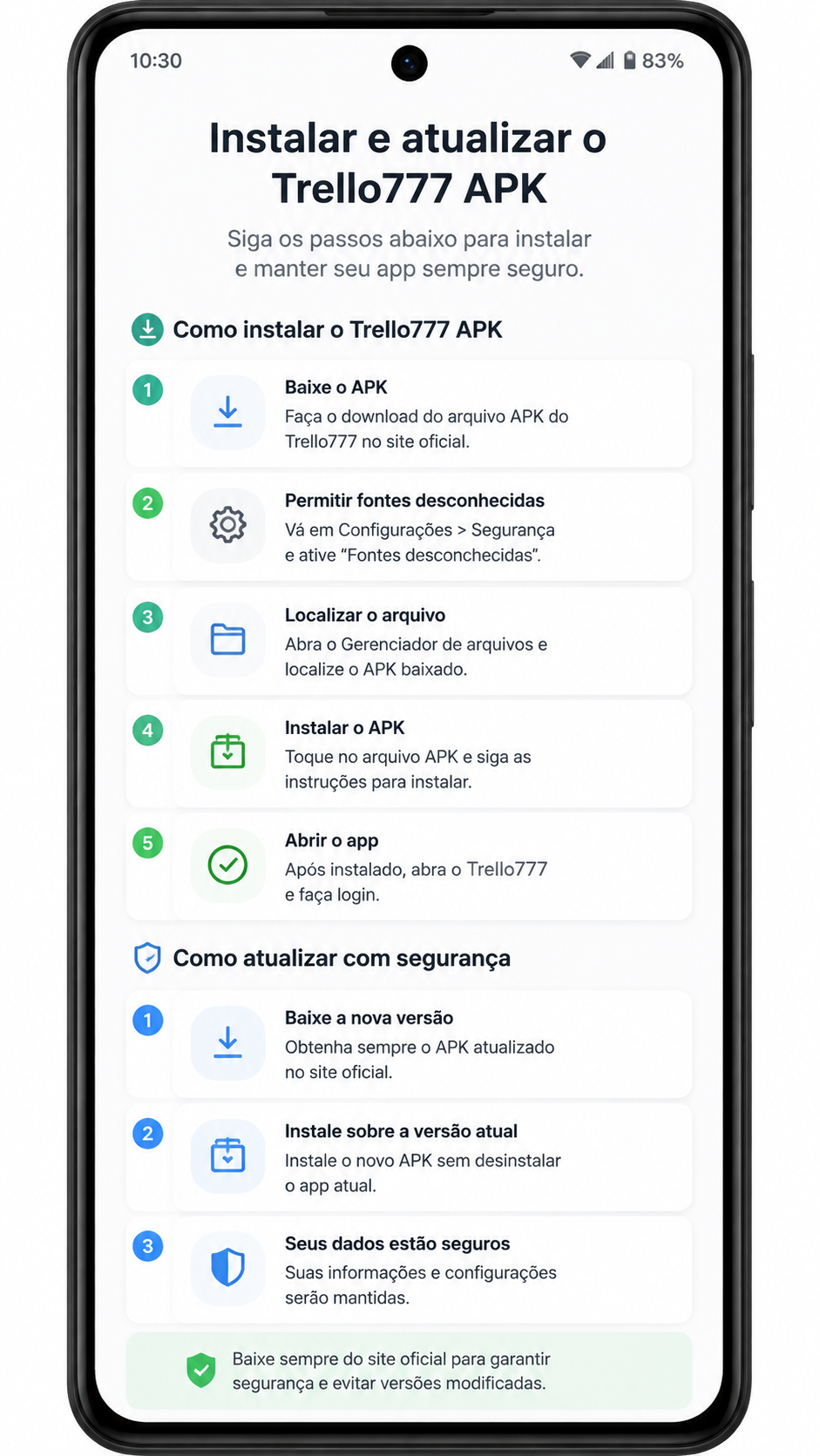 trello777 screenshot