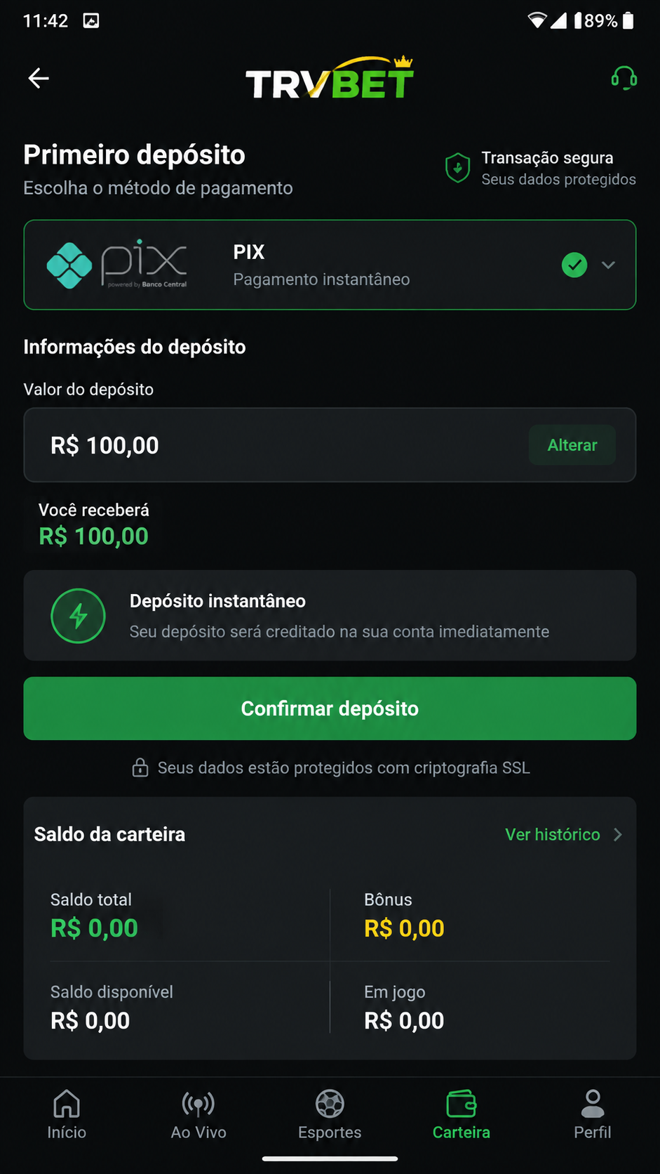 trvbet screenshot