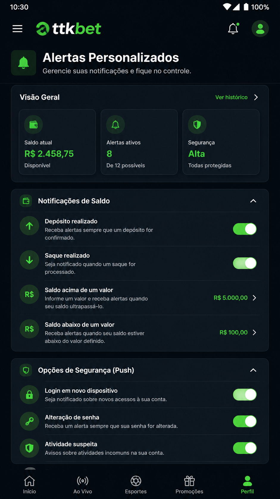 ttkbet screenshot