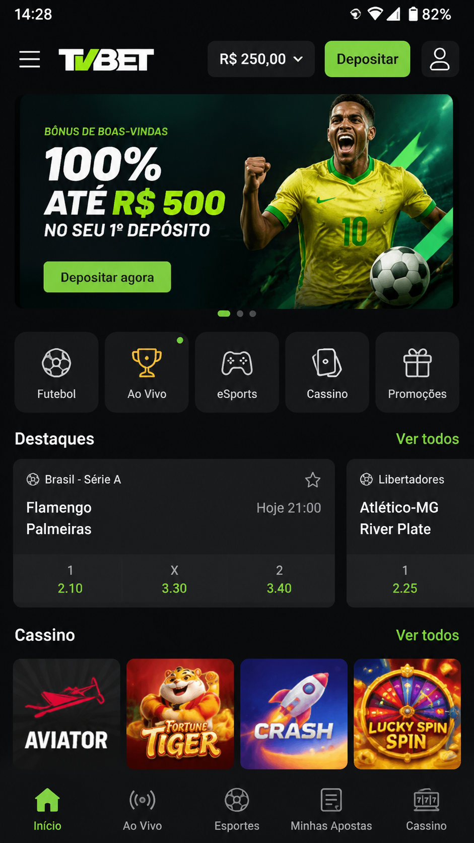 TVBet screenshot