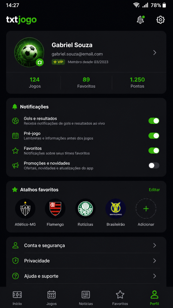 txtjogo screenshot