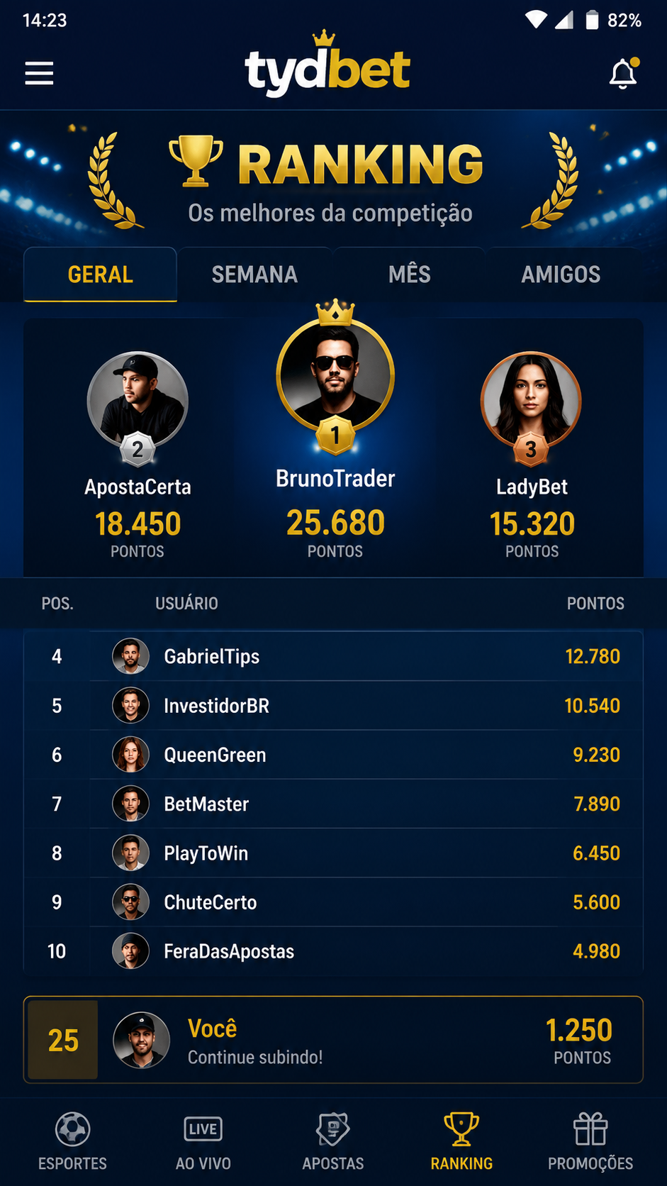 tydbet screenshot
