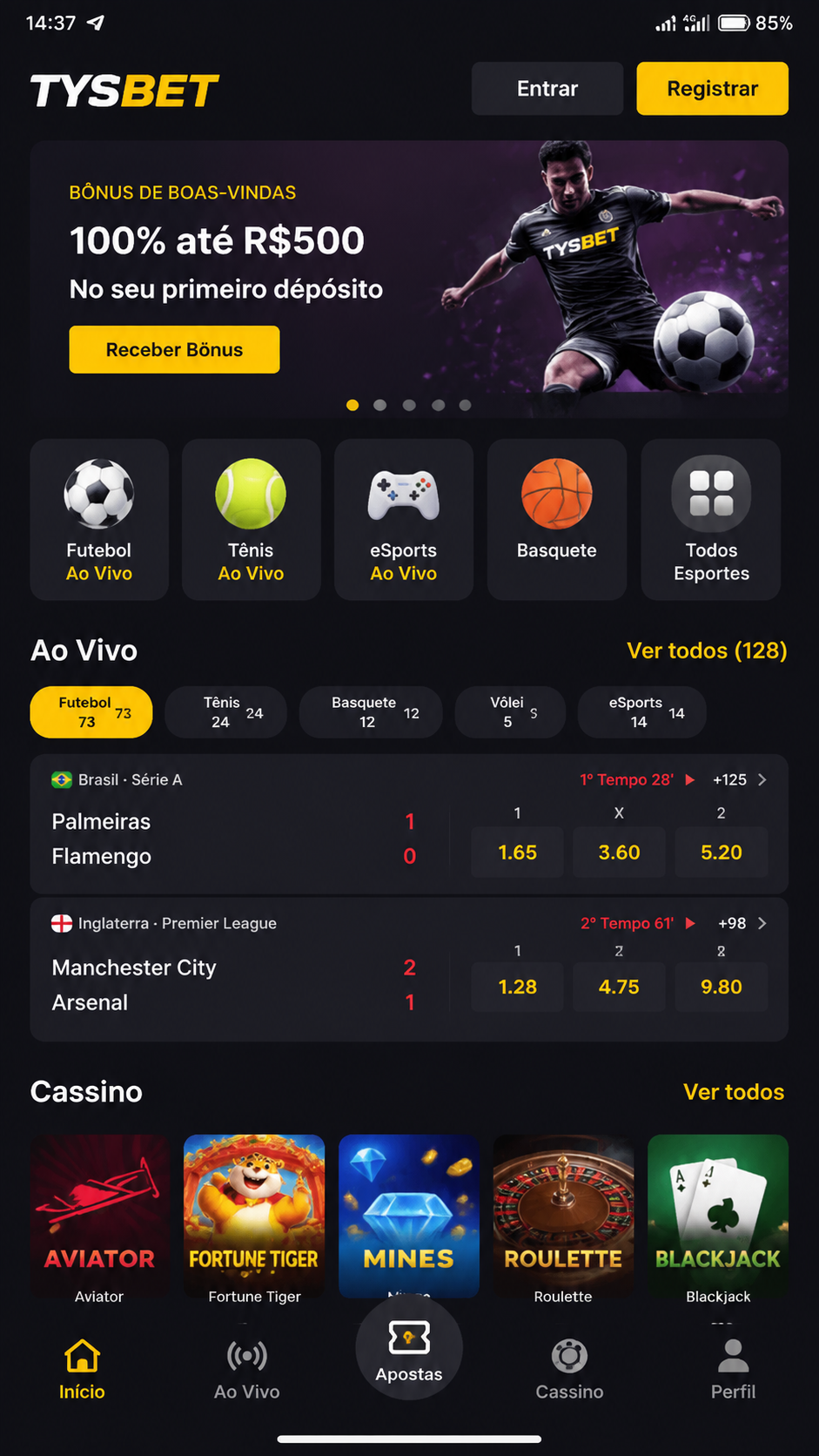 tysbet screenshot