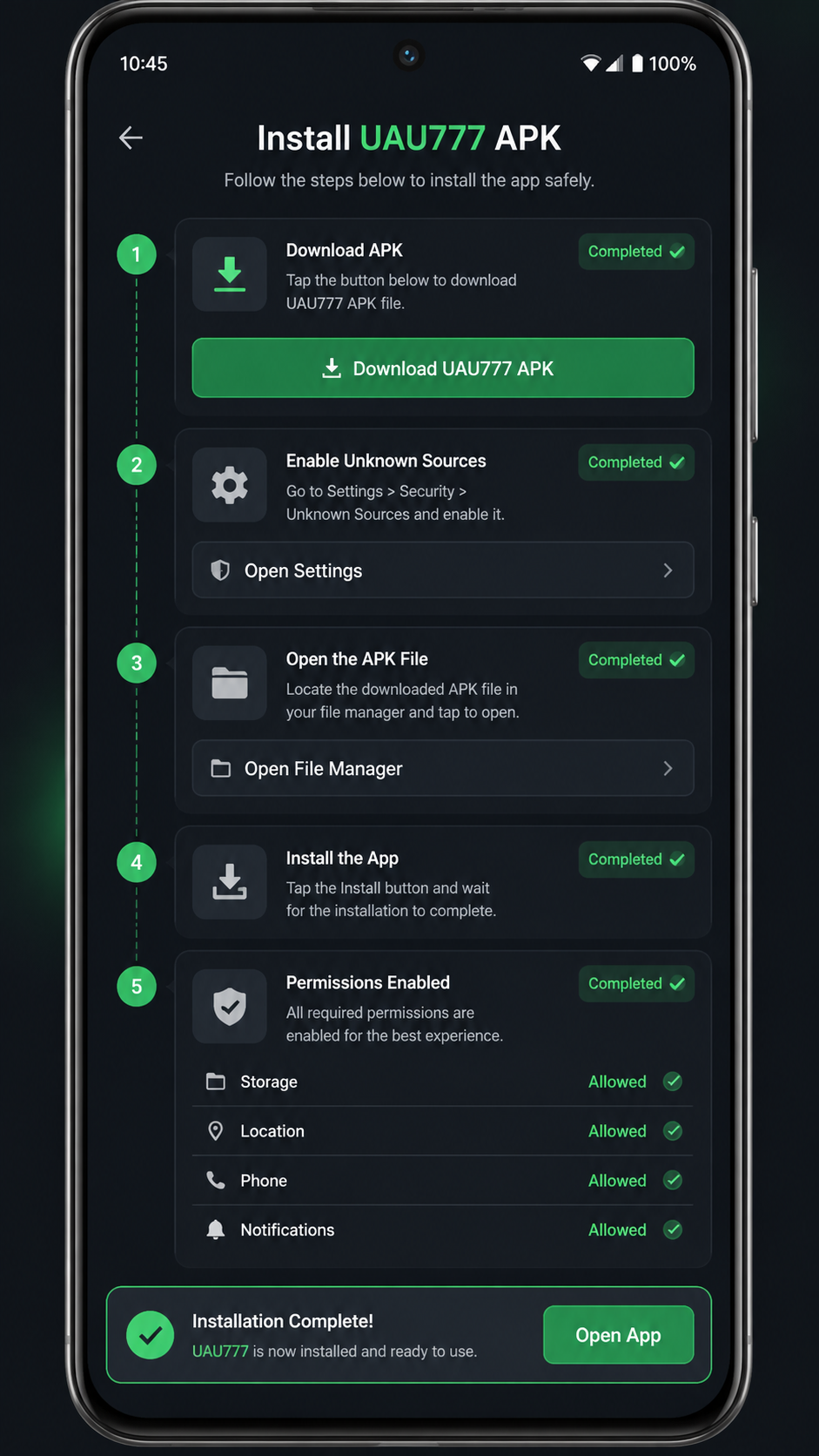uau777 screenshot