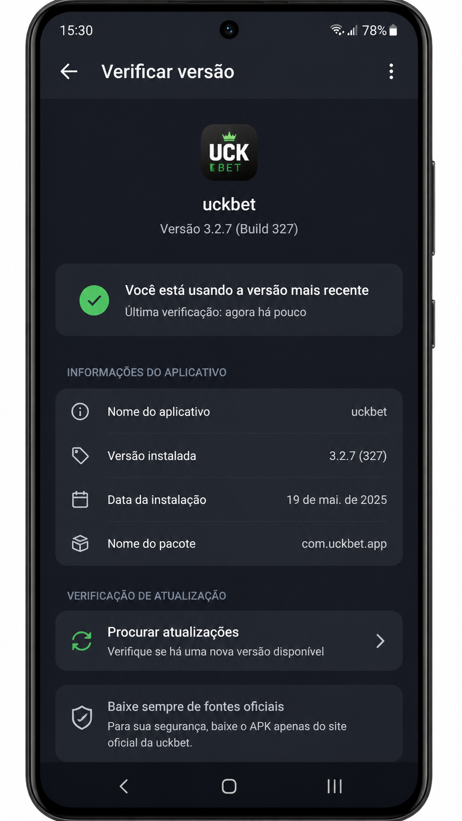 uckbet screenshot