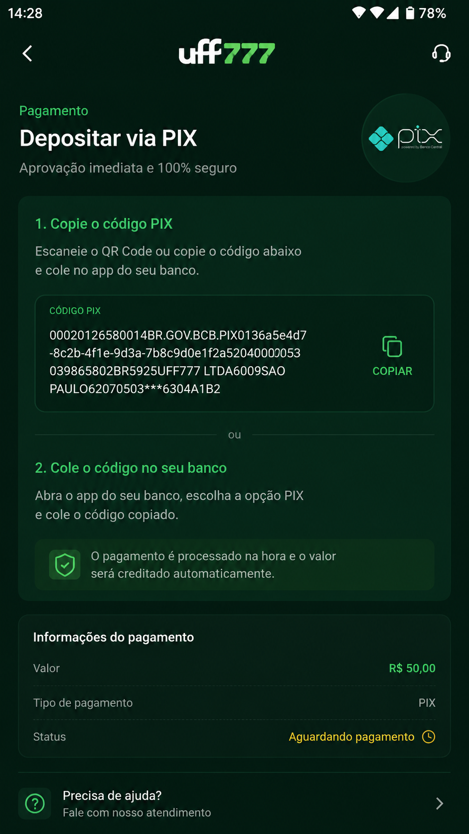 uff777 screenshot