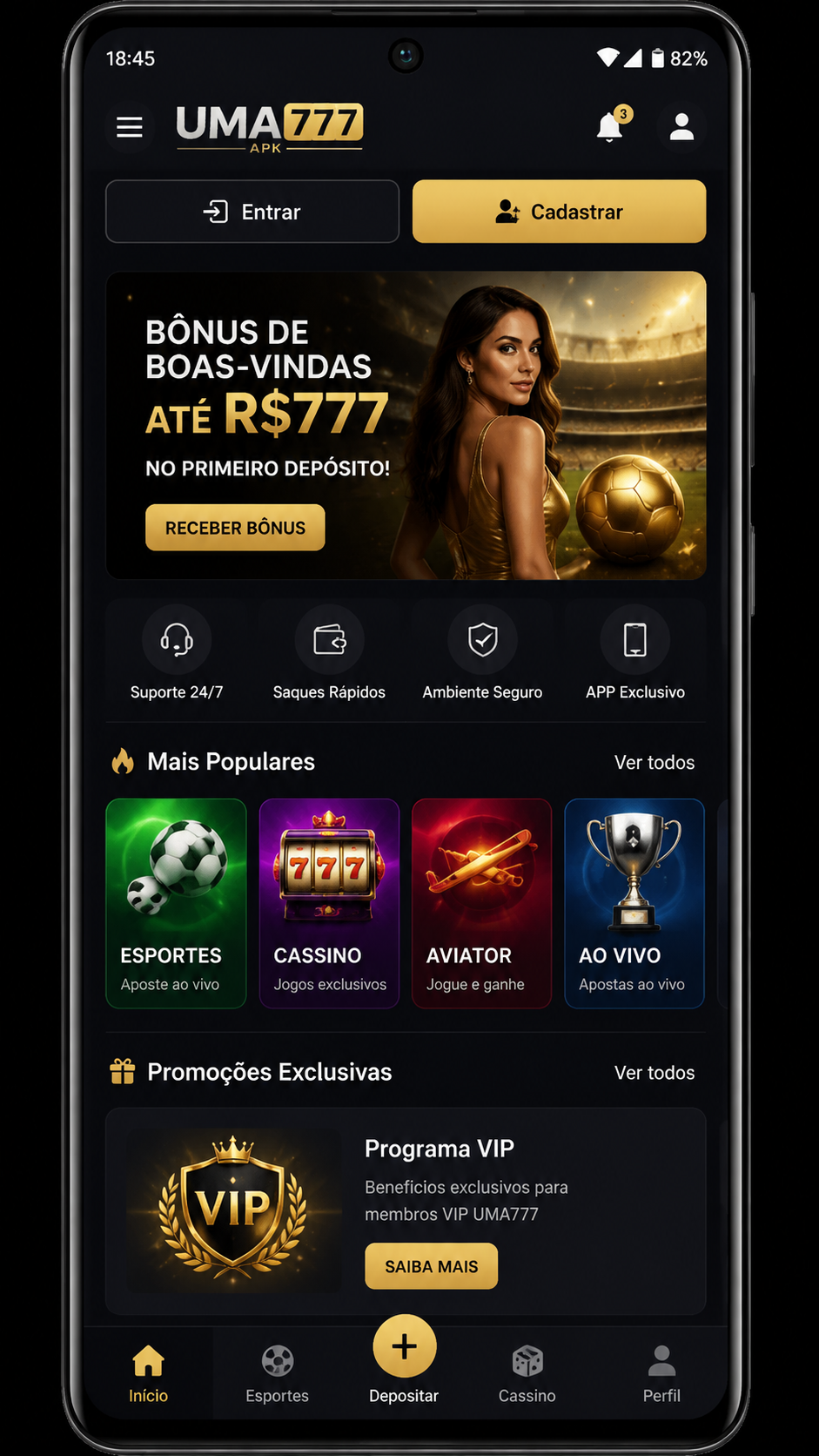 uma777 screenshot