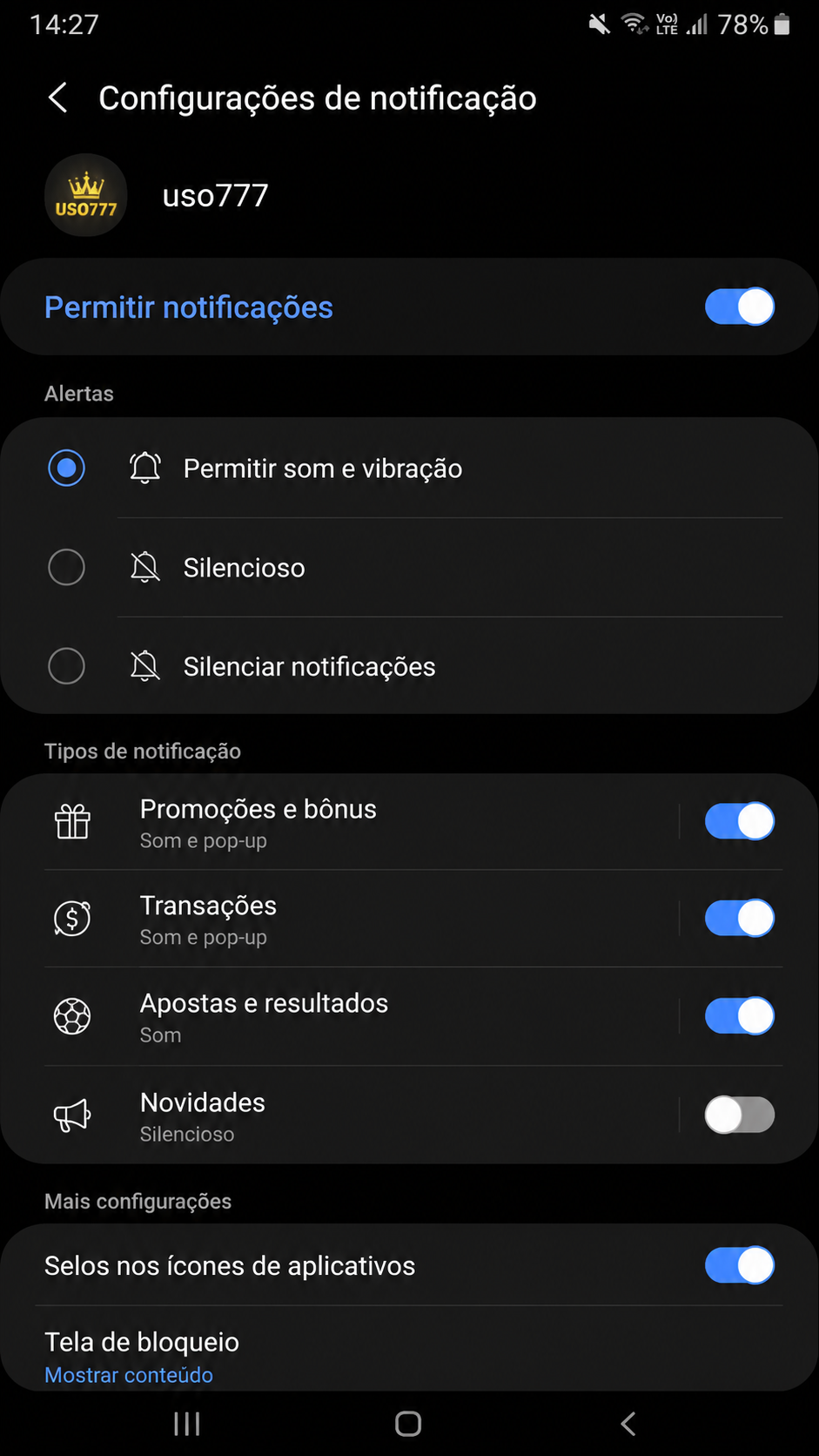 uso777 screenshot