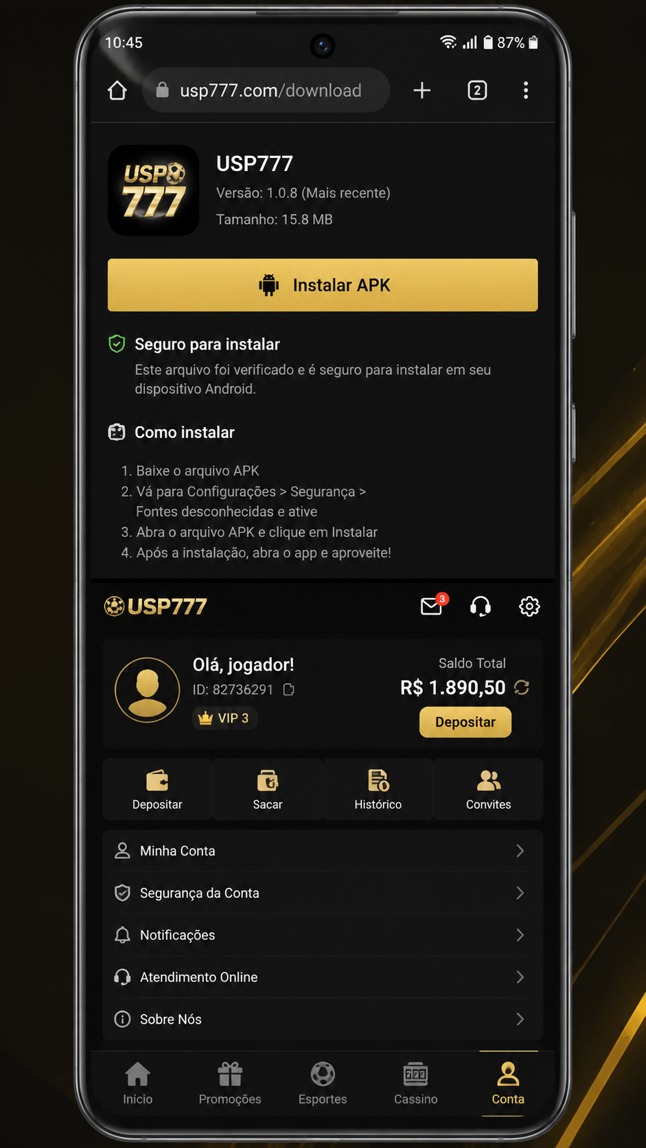 usp777 screenshot