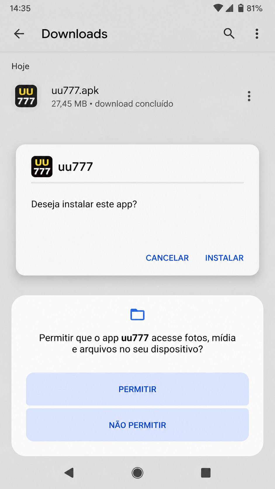uu777 screenshot