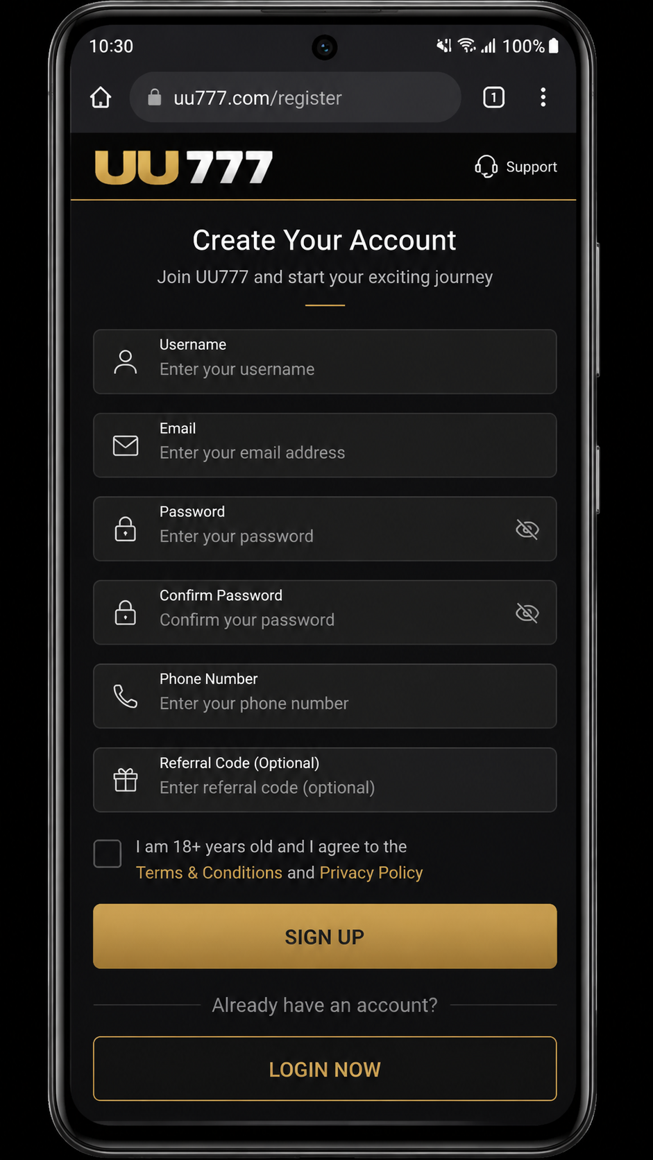 uu777 screenshot