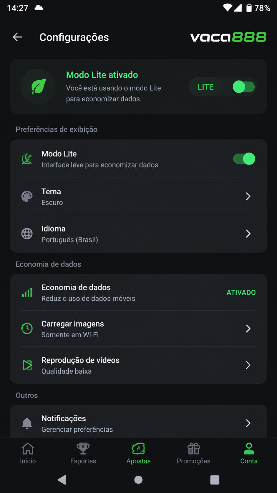 vaca888 screenshot