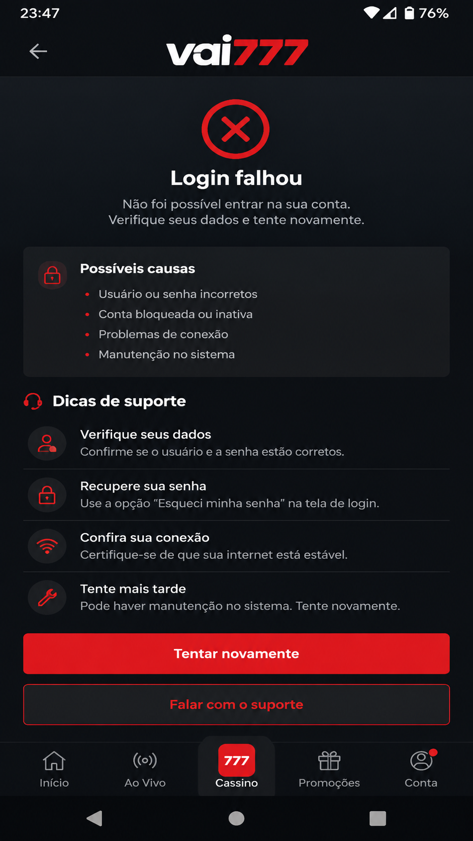 vai777 screenshot