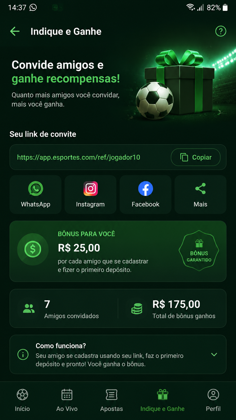 VBet screenshot