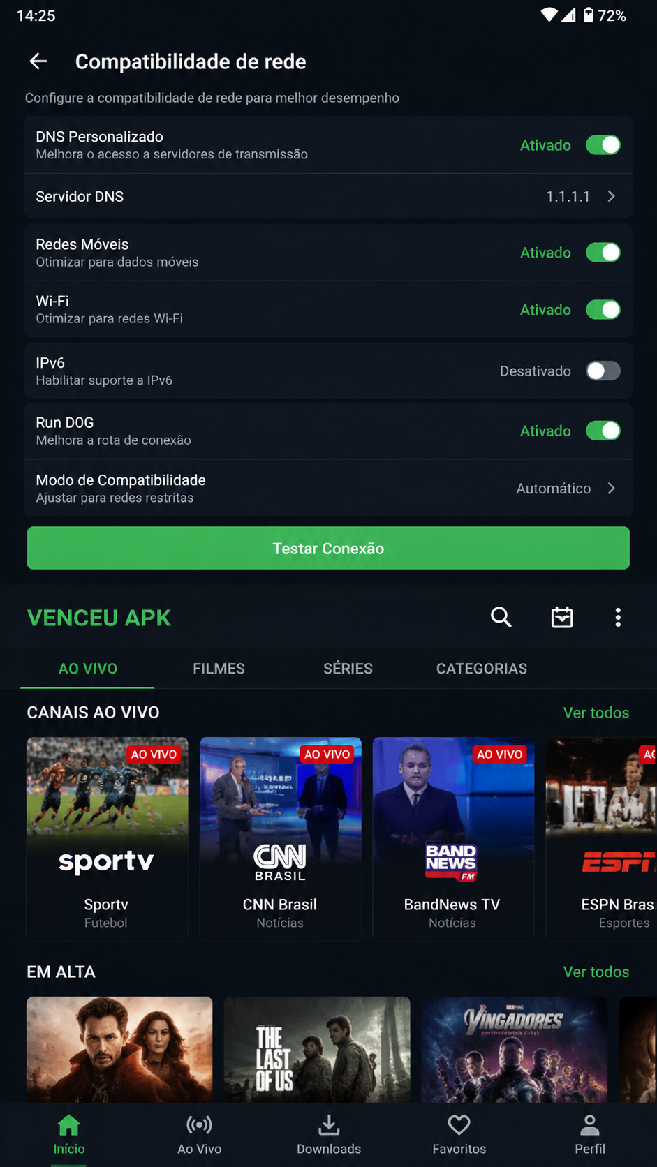 Venceu screenshot