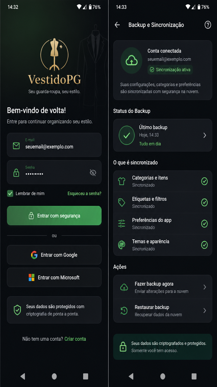 VestidoPG screenshot