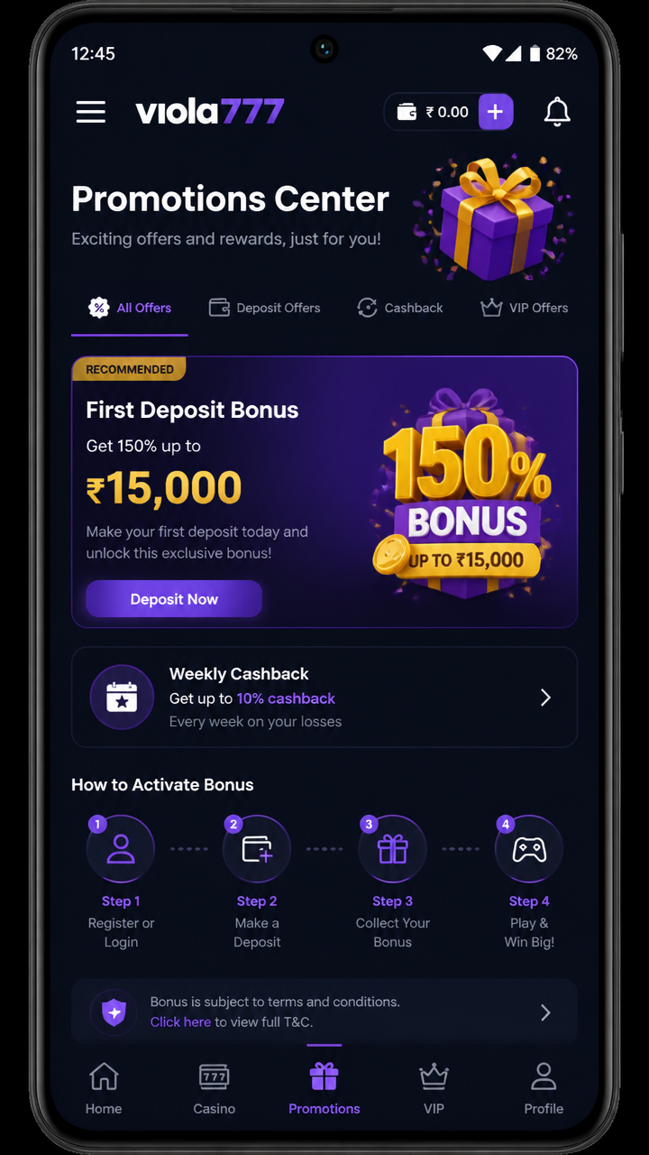 viola777 screenshot
