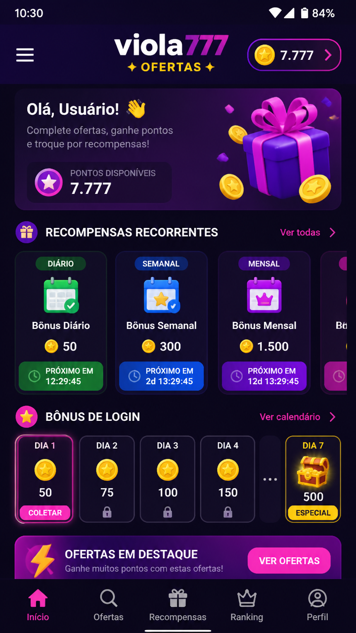 viola777 screenshot