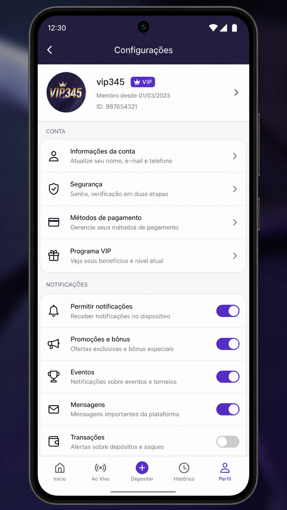 vip345 screenshot