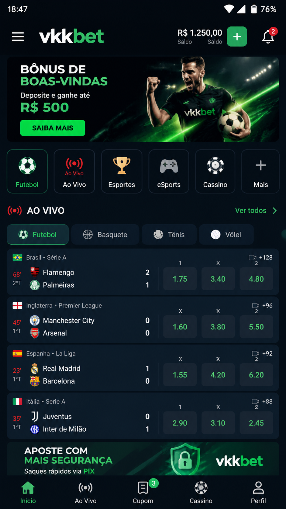 vkkbet screenshot