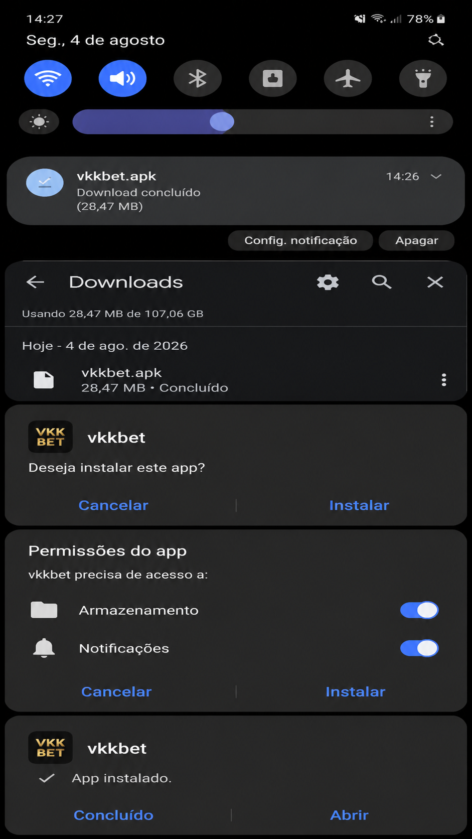vkkbet screenshot