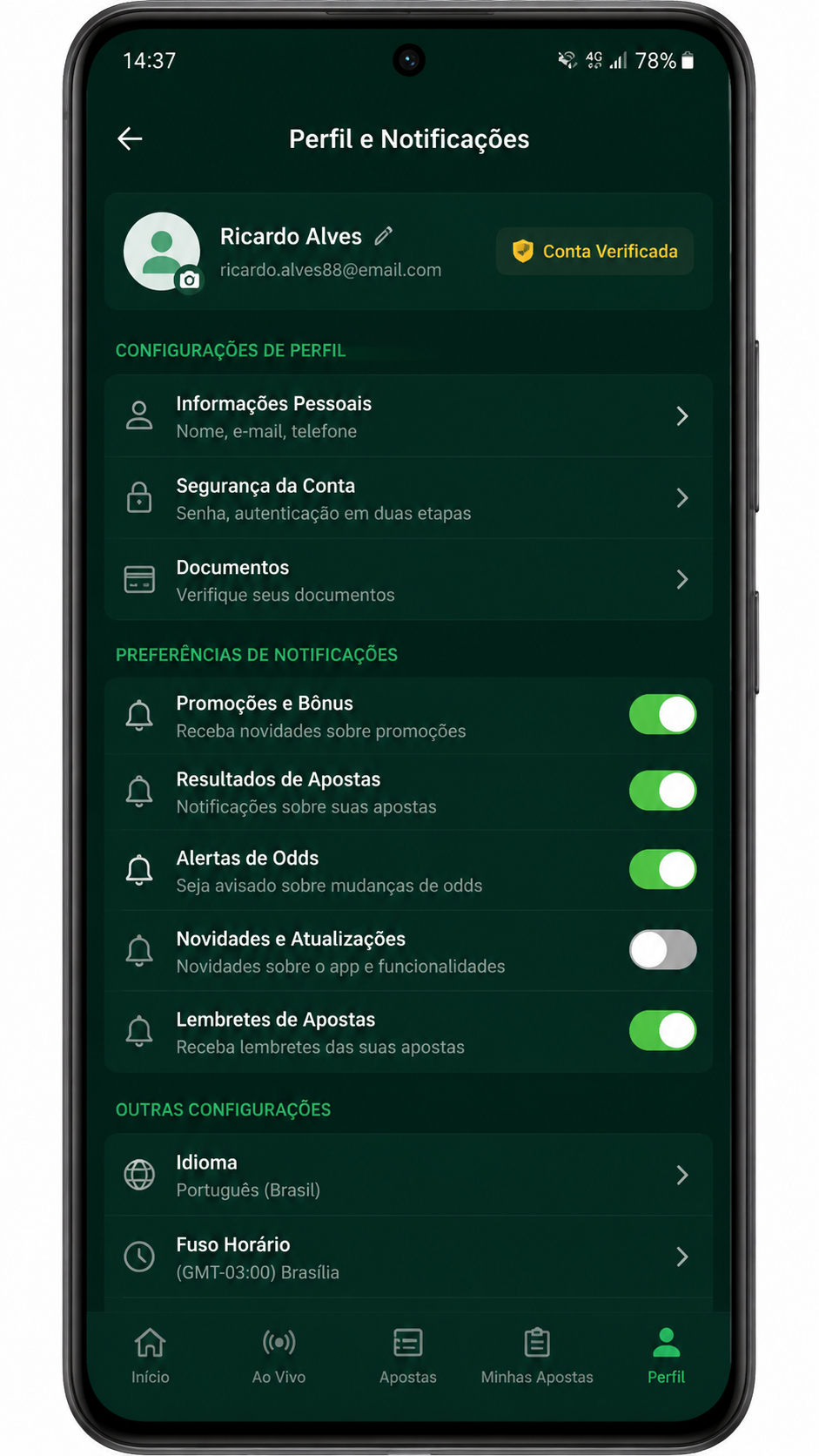 vvvbet screenshot