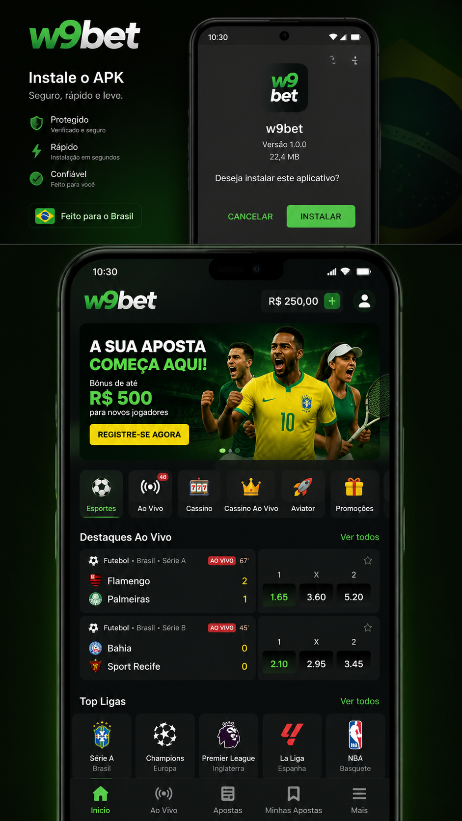 w9bet screenshot