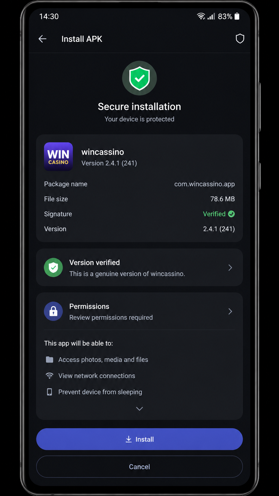 wincassino screenshot