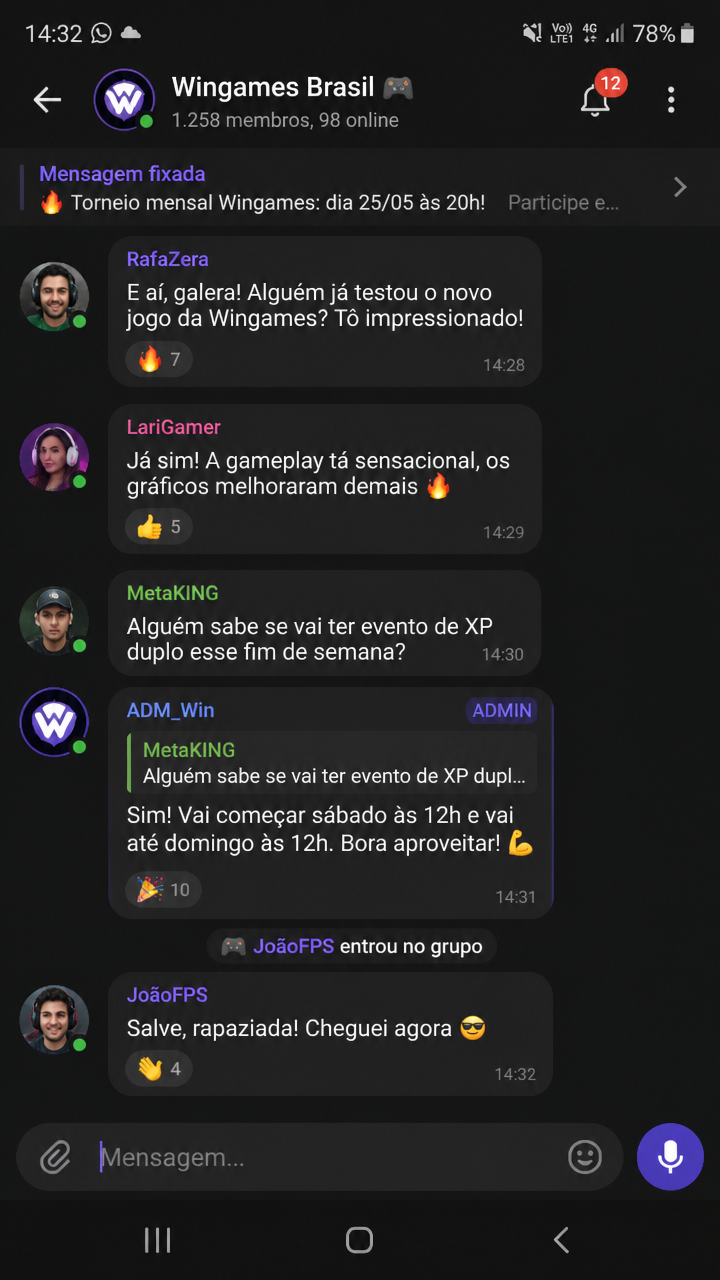 Wingames screenshot
