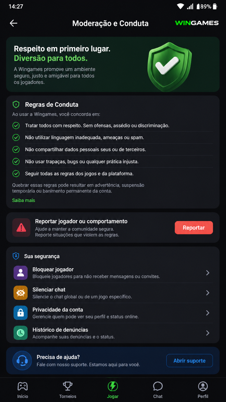 Wingames screenshot