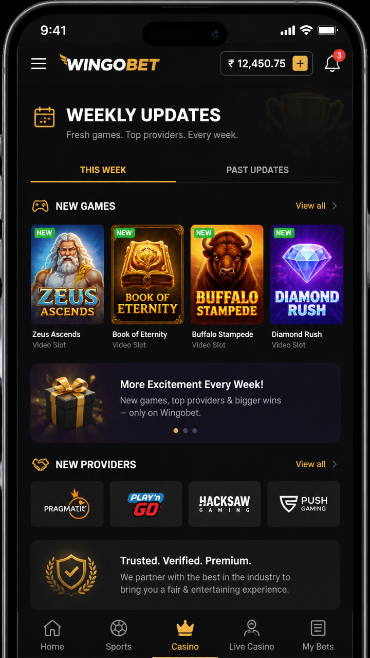 Wingobet screenshot