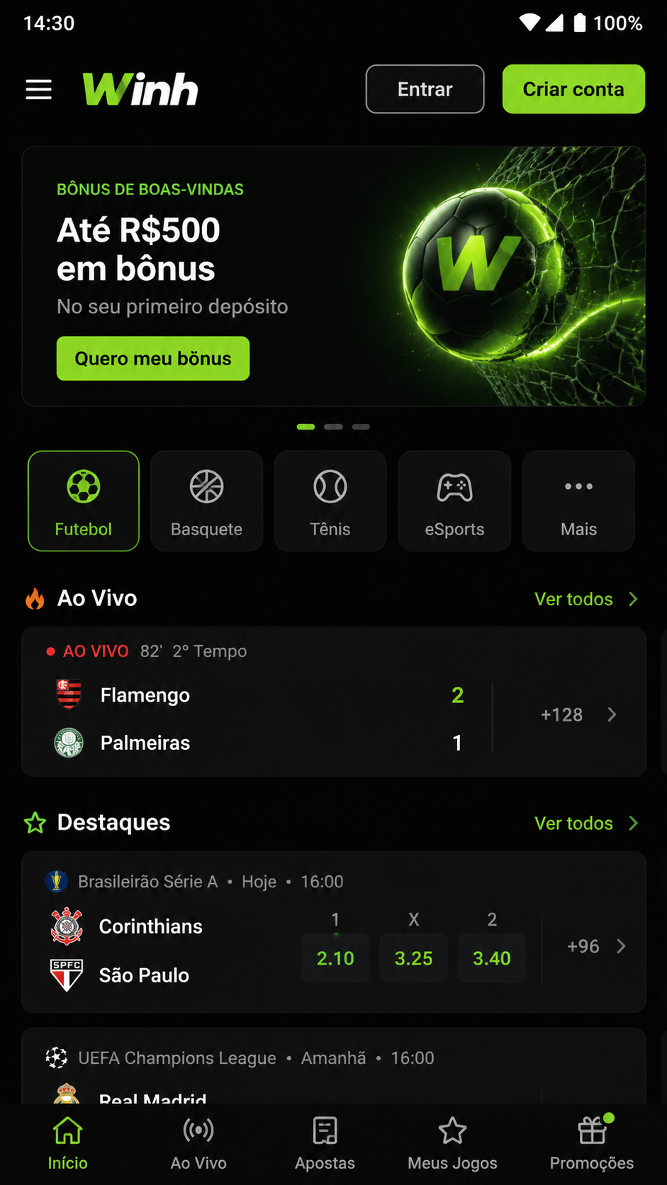 Winh screenshot