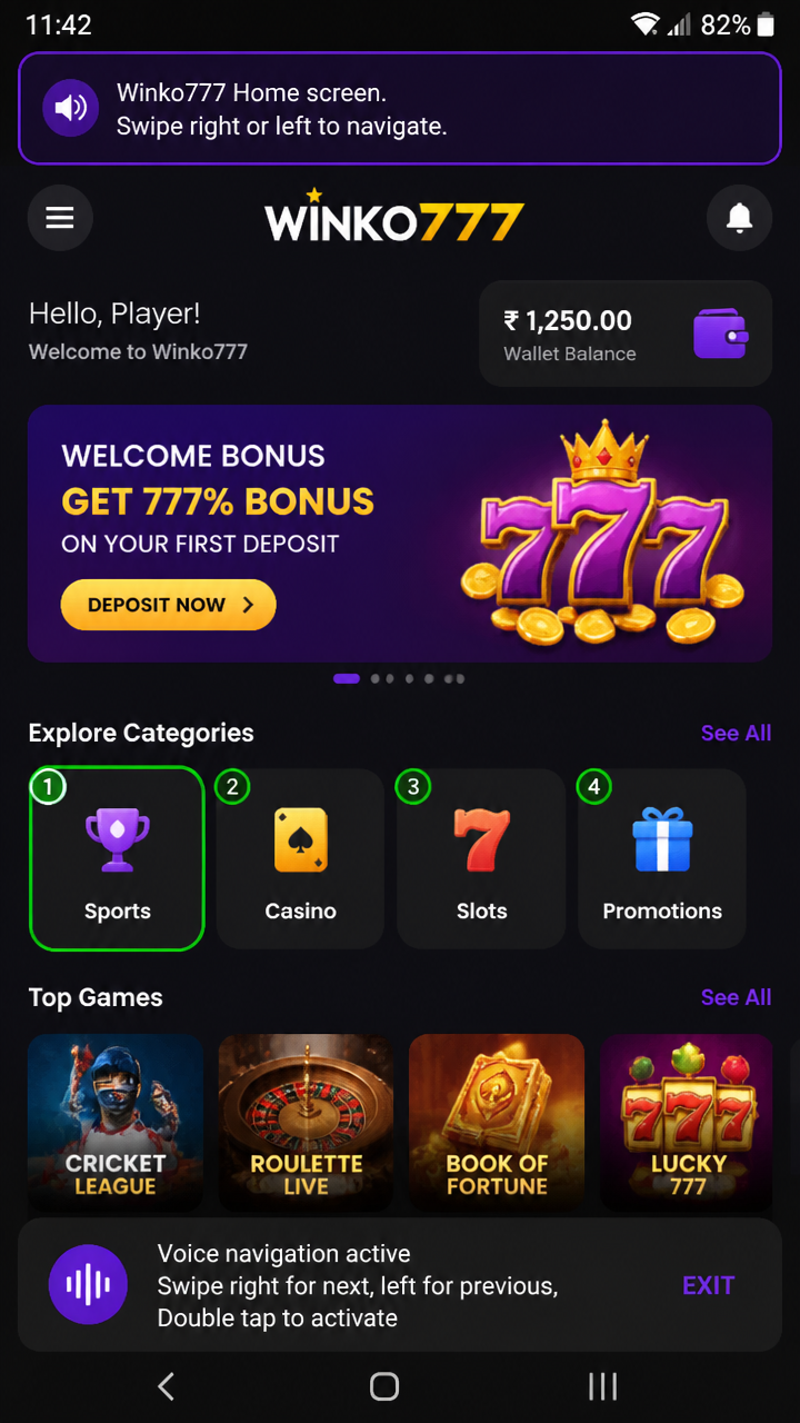 Winko777 screenshot