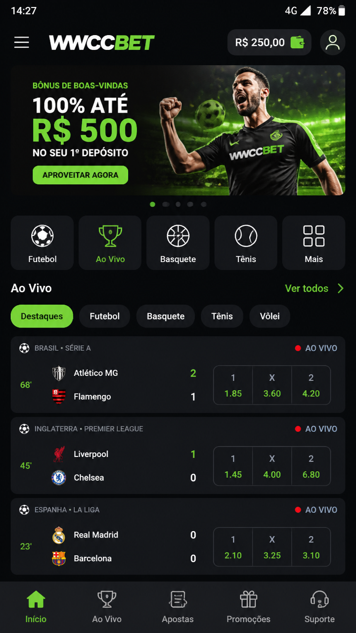 WWCCBET screenshot