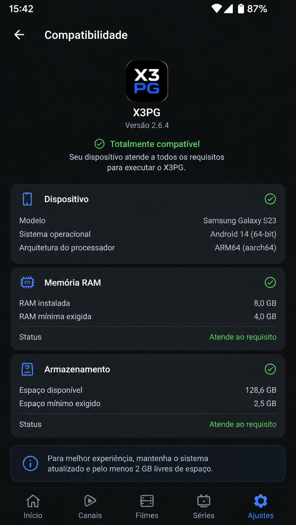 x3pg screenshot