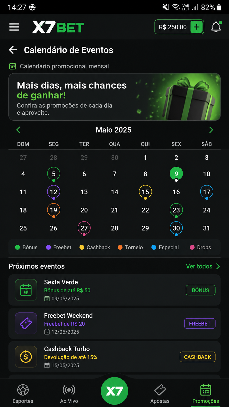 x7bet screenshot